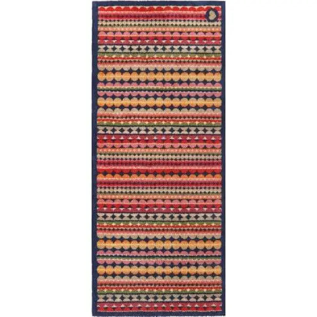 Eco-Friendly Washable Chevron Mat - Beady Stripe / 65X150 cm - Doormat