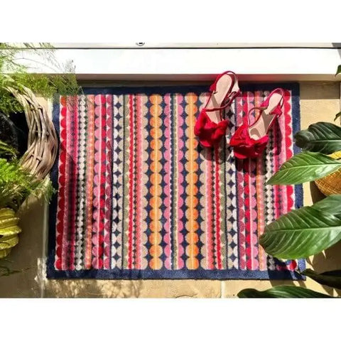 Eco-Friendly Washable Chevron Mat - Doormat
