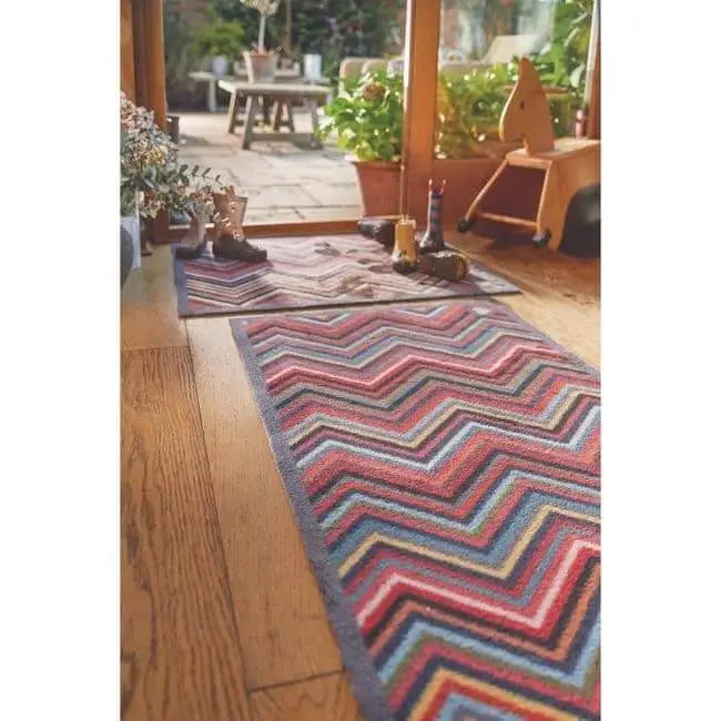 Eco-Friendly Washable Chevron Mat - Doormat