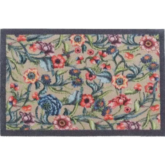 Eco-Friendly Washable Doormats - Garden Multi Floral / 50X75 cm - Doormat