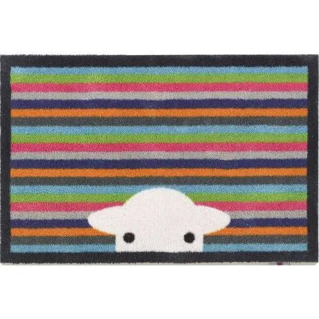 Eco-Friendly Washable Doormats - Peep Stripe Hardy / 50X75 cm - Doormat