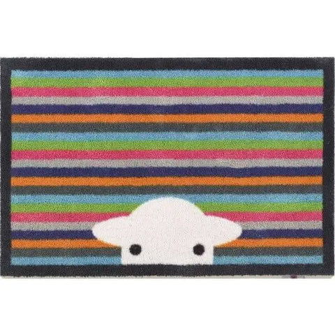 Eco-Friendly Washable Doormats - Peep Stripe Hardy / 50X75 cm - Doormat