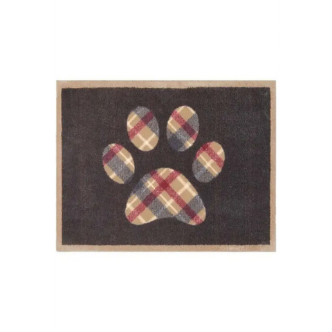 Eco-Friendly Washable Doormats - Tartan Paws / 50X75 cm - Doormat