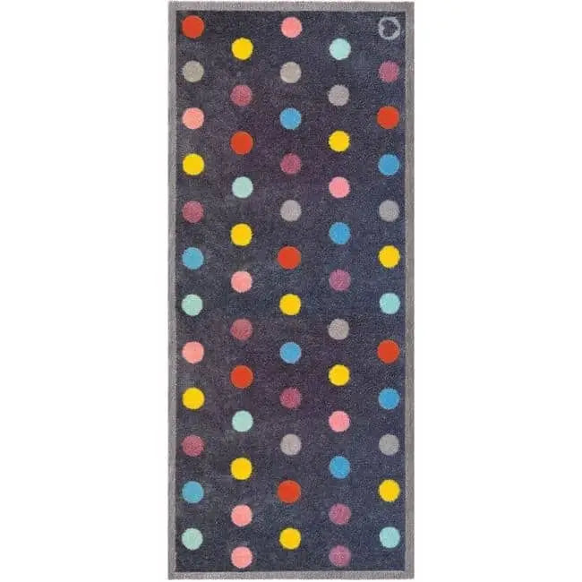 Eco-Friendly Washable Dots Mat and Runner - Bright Spot / 65X150 cm - Doormat