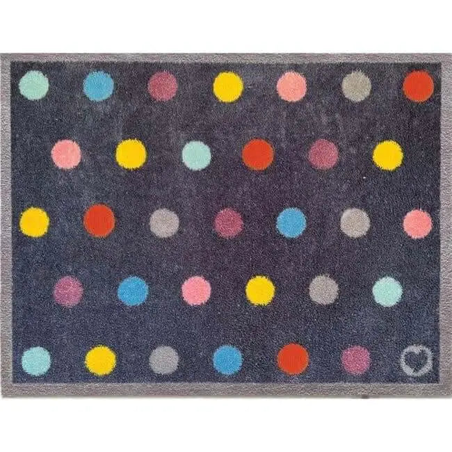 Eco-Friendly Washable Dots Mat and Runner - Bright Spot / 65X85 cm - Doormat