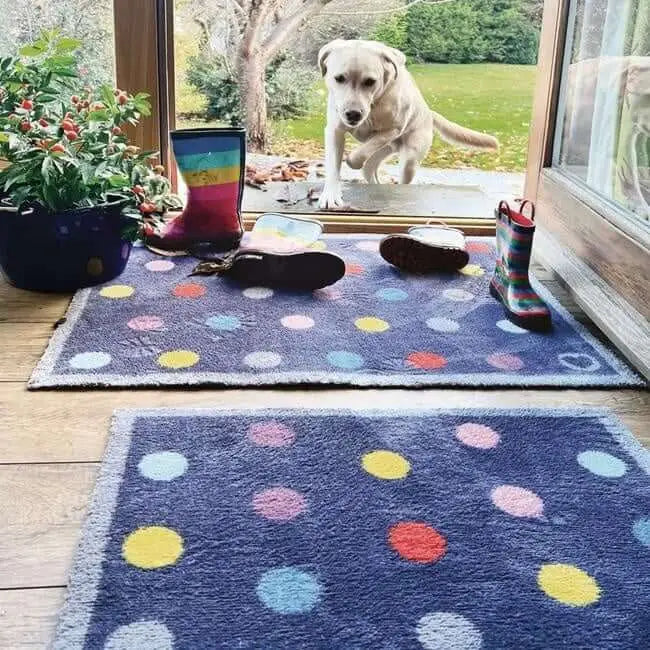 Eco-Friendly Washable Dots Mat and Runner - Doormat