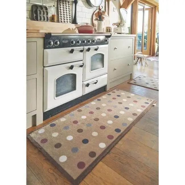 Eco-Friendly Washable Dots Mat and Runner - Doormat