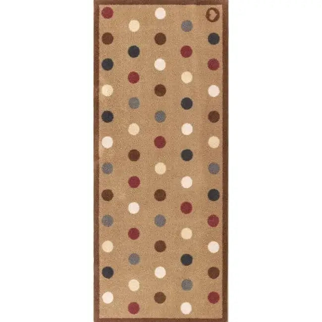 Eco-Friendly Washable Dots Mat and Runner - Spot Beige / 65X150 cm - Doormat