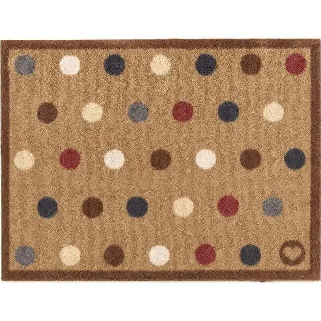 Eco-Friendly Washable Dots Mat and Runner - Spot Beige / 65X85 cm - Doormat