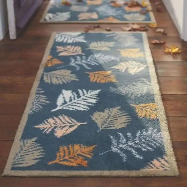 Eco-Friendly Washable Floral Mat - Doormat