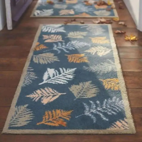 Eco-Friendly Washable Floral Mat - Doormat