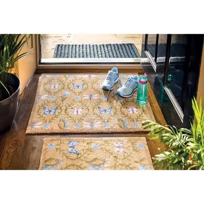 Eco-Friendly Washable Floral Mat - Doormat