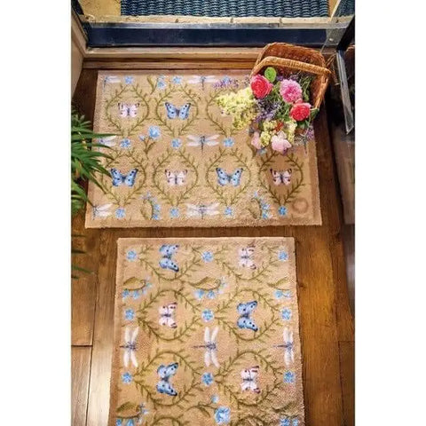 Eco-Friendly Washable Floral Mat - Doormat