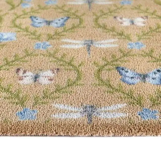 Eco-Friendly Washable Floral Mat - Doormat