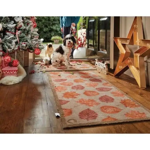 Eco-Friendly Washable Floral Mat - Doormat