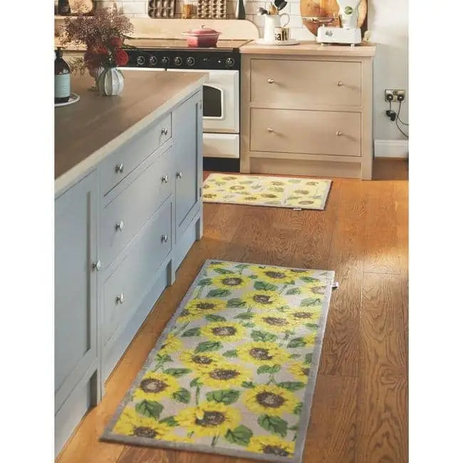 Eco-Friendly Washable Floral Mat - Doormat