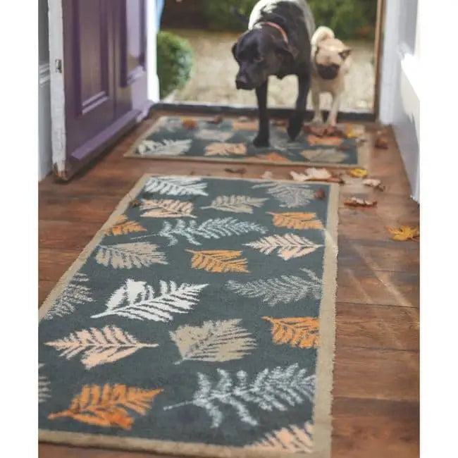 Eco-Friendly Washable Floral Mat - Doormat