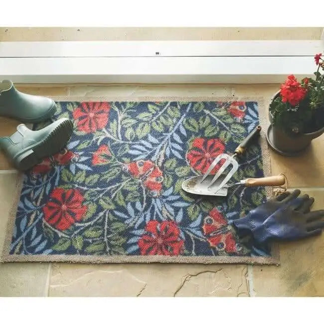 Eco-Friendly Washable Floral Mat - Doormat