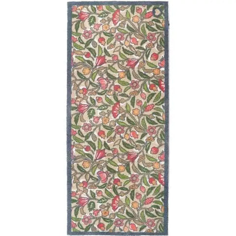 Eco-Friendly Washable Floral Mat - May Floral / 65X150 cm - Doormat