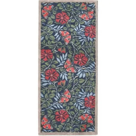 Eco-Friendly Washable Floral Mat - Multicolour Floral / 65X150 cm - Doormat