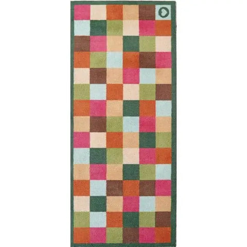Eco-Friendly Washable Geometric Mat - 65X150 cm / Geometric Multicolour - Doormat