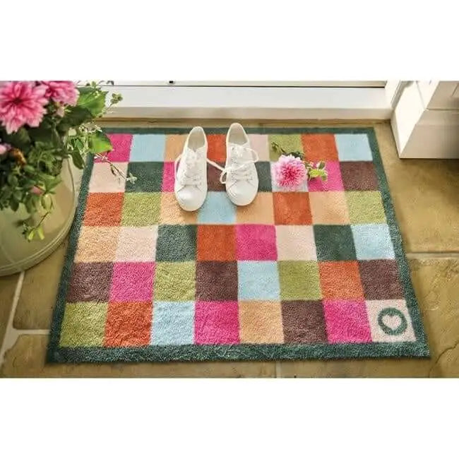 Eco-Friendly Washable Geometric Mat - Doormat