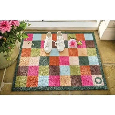 Eco-Friendly Washable Geometric Mat - Doormat