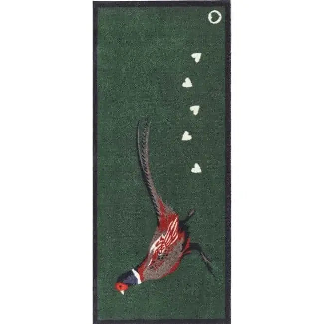 Eco-Friendly Washable Green Peasant Mat - 65X100 cm - Doormat