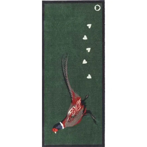 Eco-Friendly Washable Green Peasant Mat - 65X100 cm - Doormat