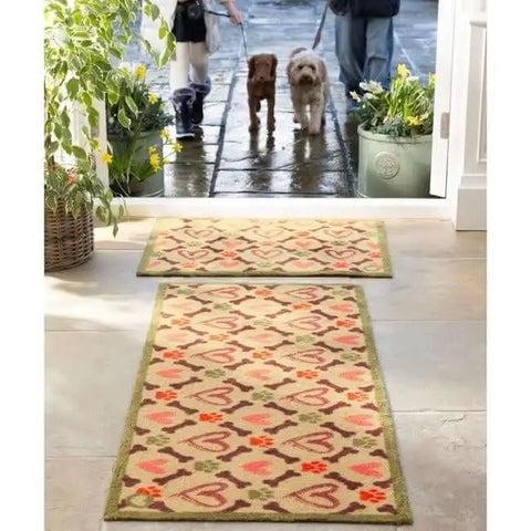 Eco-Friendly Washable Heart Pet Mat - Doormat