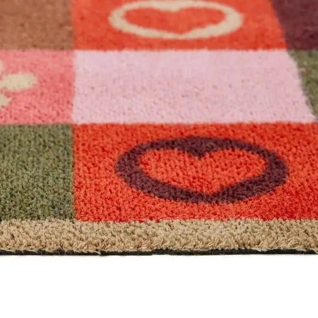 Eco-Friendly Washable Heart Pet Mat - Doormat