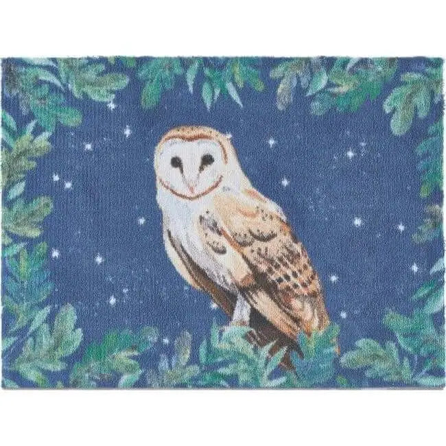Eco-Friendly Washable Home and Animal Mat – 65X85 cm - Owl / 65X85 cm - Doormat