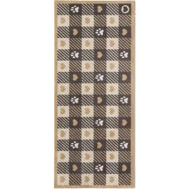 Eco-Friendly Washable Pet Mat - 65X150 cm / Paw and Heart - Doormat