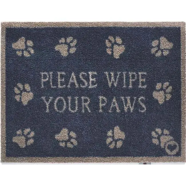 Eco-Friendly Washable Pet Runner and Mat - Paws / 50X75 cm - Doormat