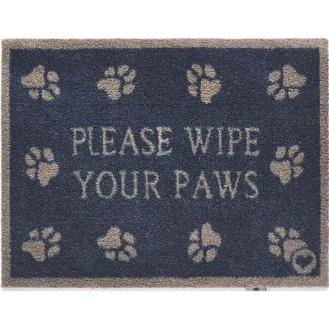 Eco-Friendly Washable Pet Runner and Mat - Paws / 50X75 cm - Doormat