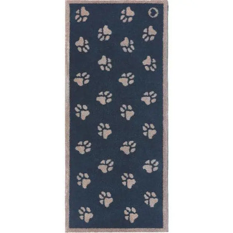 Eco-Friendly Washable Pet Runner and Mat - Paws / 65X150 cm - Doormat