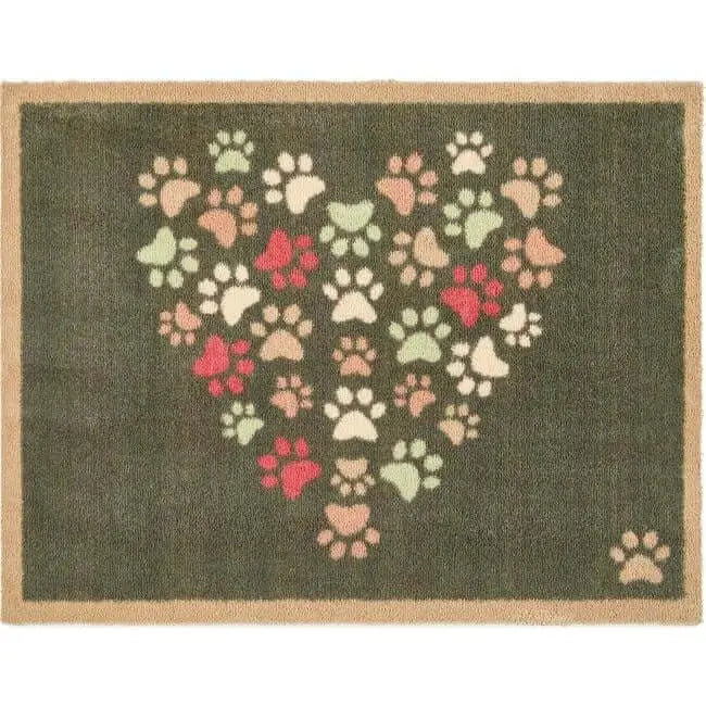 Eco-Friendly Washable Pet Runner and Mat - Paws For Love / 65X85 cm - Doormat