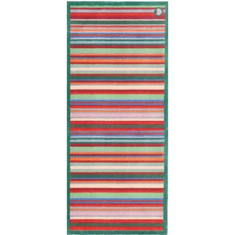 Eco-Friendly Washable Striped Mat - Bright green / 65X150 cm - Doormat