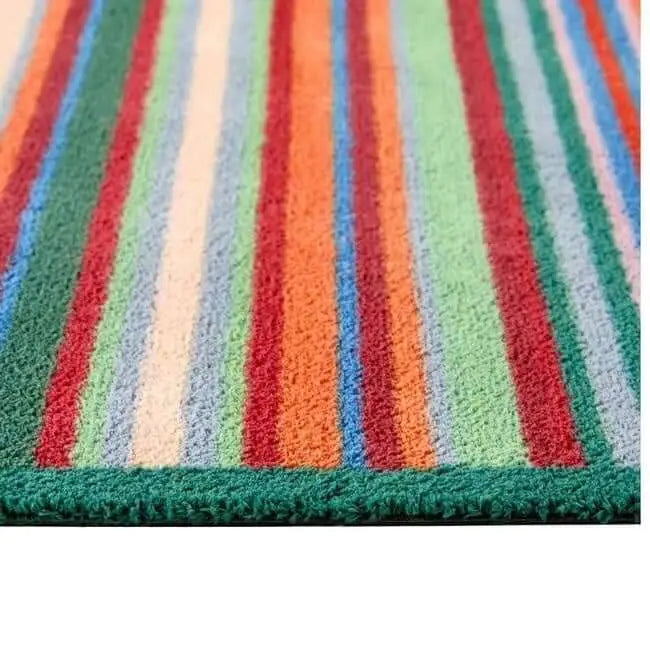 Eco-Friendly Washable Striped Mat - Doormat