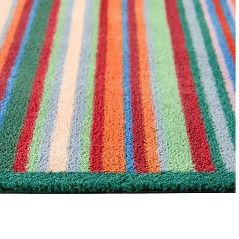 Eco-Friendly Washable Striped Mat - Doormat