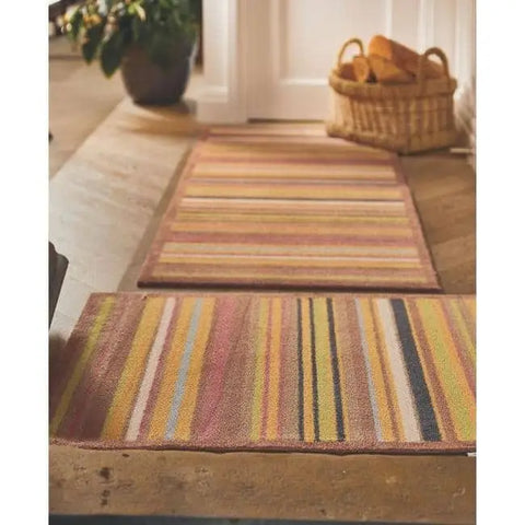 Eco-Friendly Washable Striped Mat - Doormat