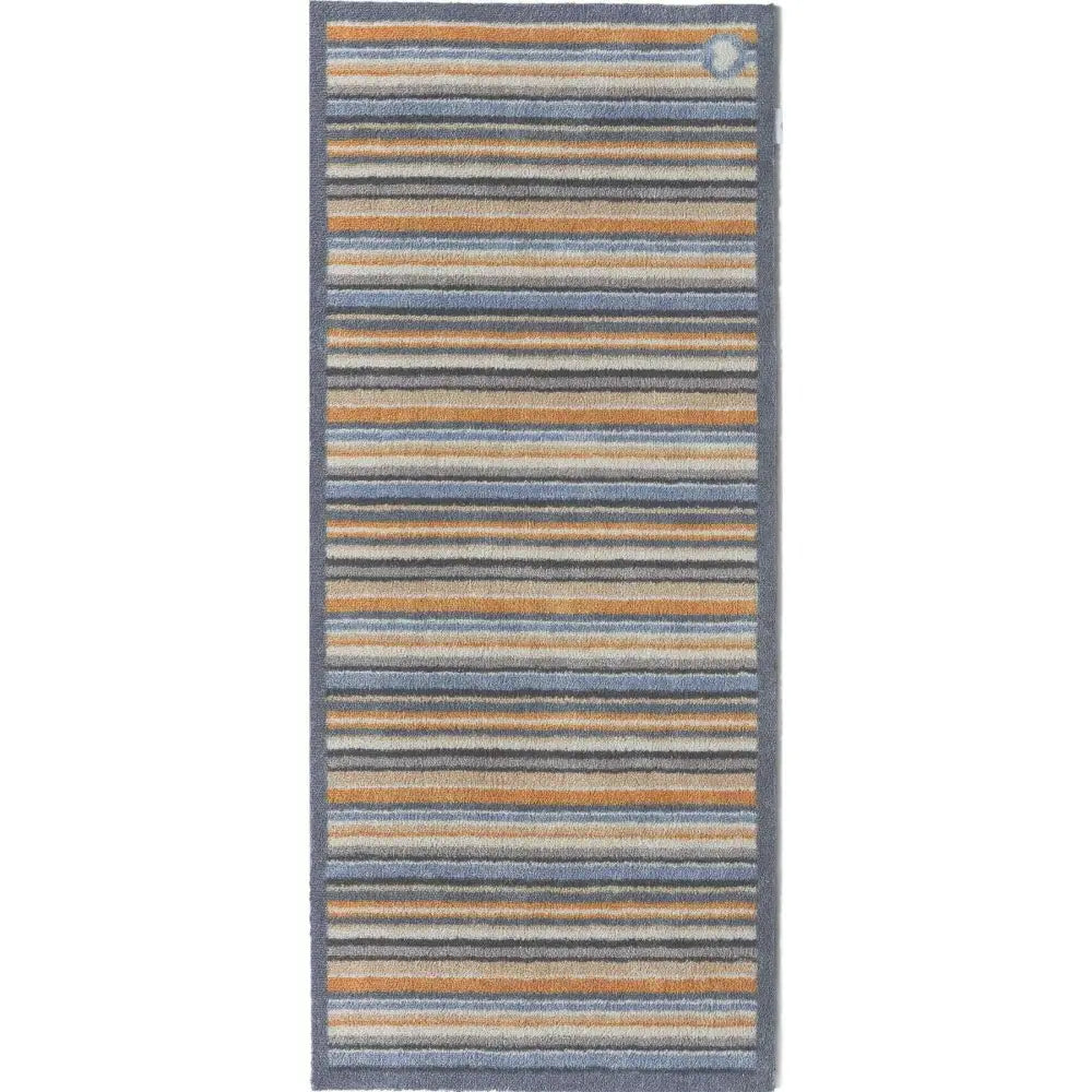 Eco-Friendly Washable Striped Mat - Grey / 65X150 cm - Doormat