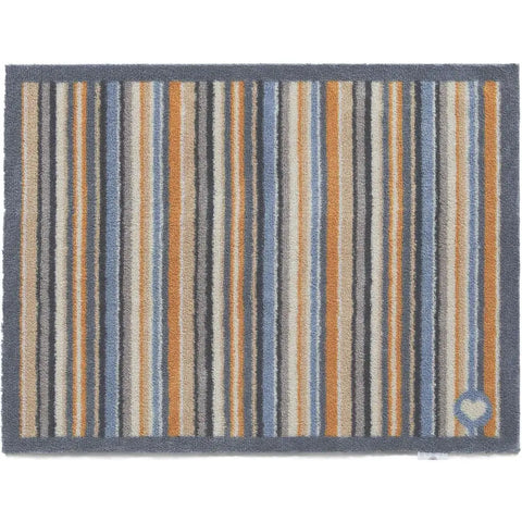 Eco-Friendly Washable Striped Mat - Grey / 65X85 cm - Doormat