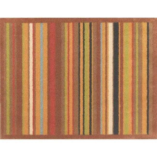 Eco-Friendly Washable Striped Mat - Yellow / 65X85 cm - Doormat
