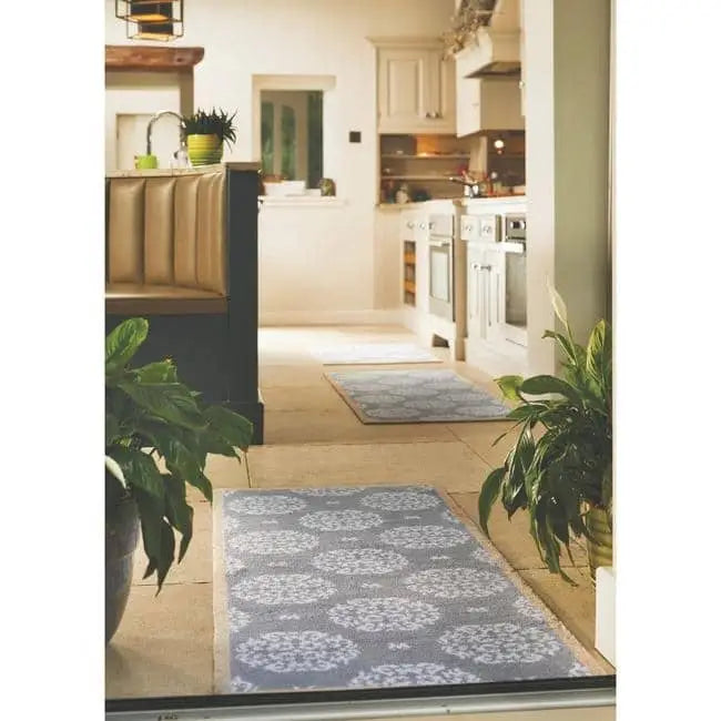 Eco Washable Floral Mats – Geometric - Doormat