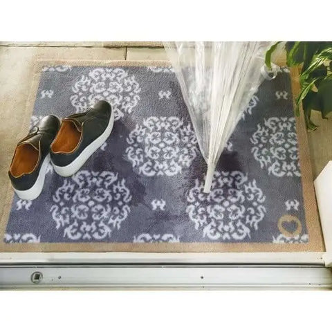 Eco Washable Floral Mats – Geometric - Doormat