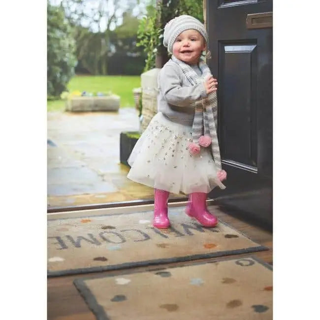 Eco Washable Floral Mats – Geometric - Doormat