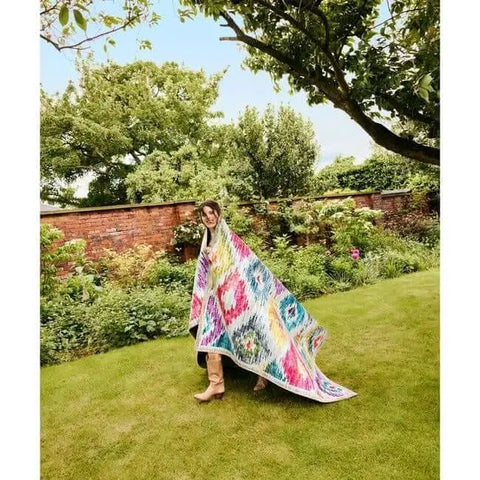 Eco-Washable Multicolour Rug Moroccan Design - Rugs