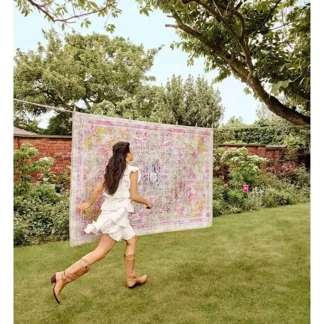 Eco-Washable Multicolour Rug Vintage Design - Rugs