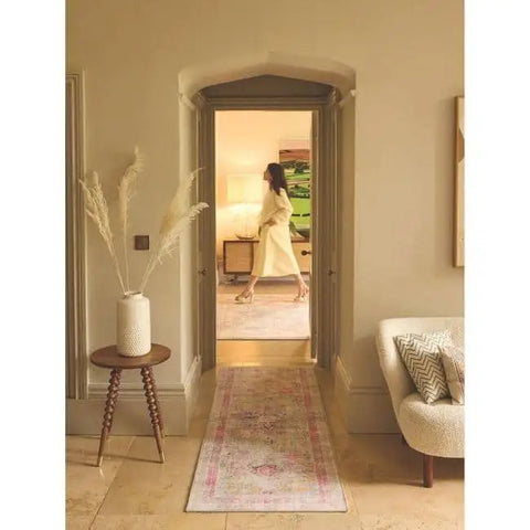 Eco-Washable Multicolour Rug Vintage Design - Rugs